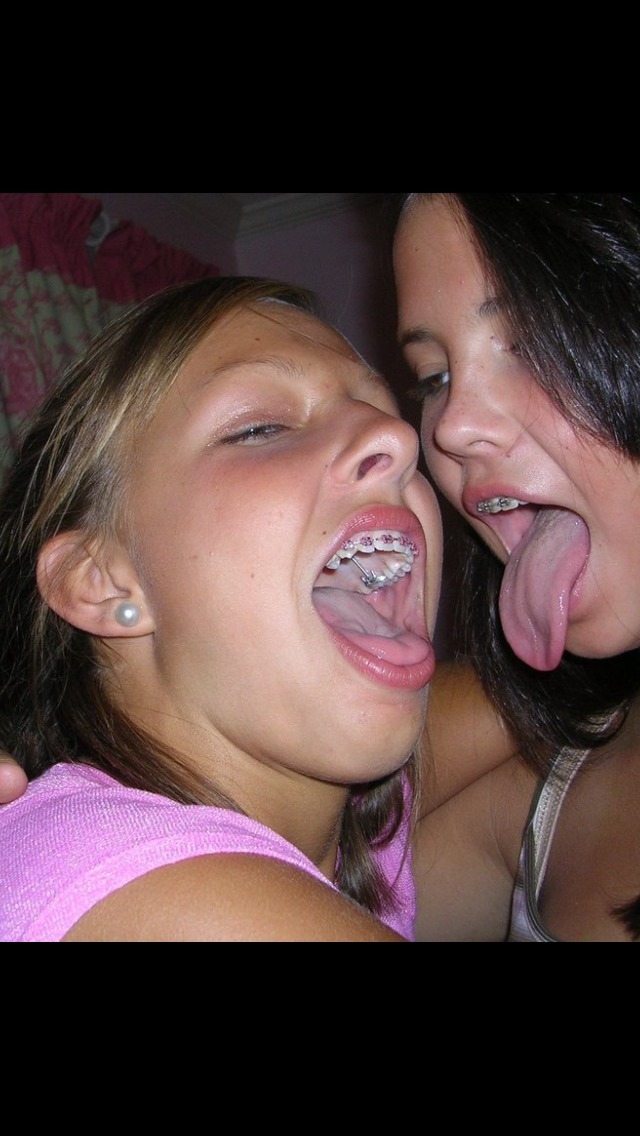 Two nice pieces of jailbait ready for a load.