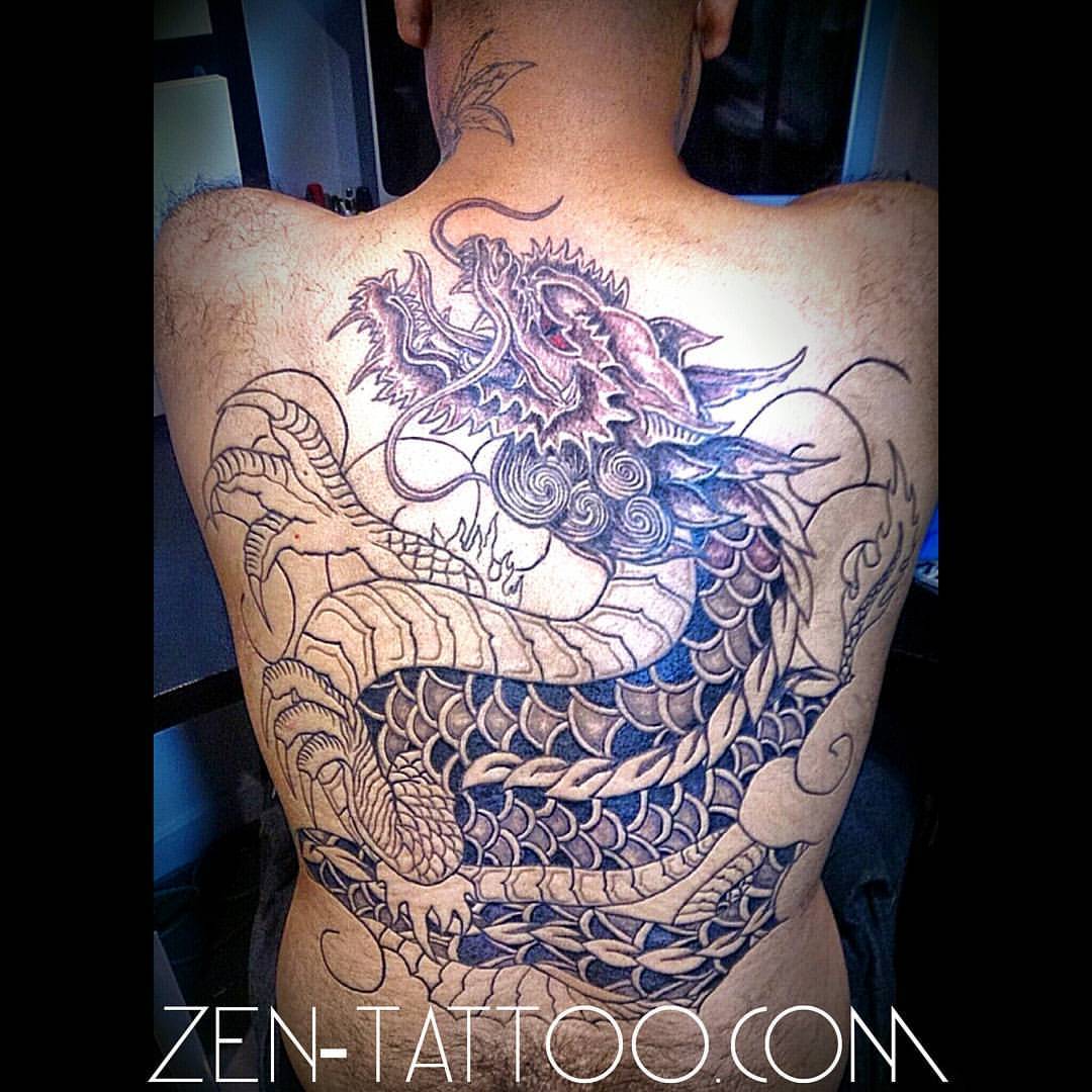 Progress pics of this Filipino  Dragon Rays Tattoo  Facebook