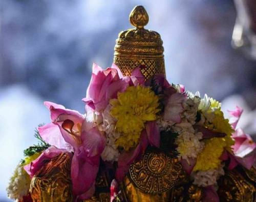 Namperumal, the utsava deity of Rangannatha Swami temple, Srirangam, Tamil Nadu