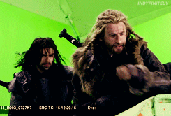 indyfinitely:  Aidan & Dean behind the scenes 