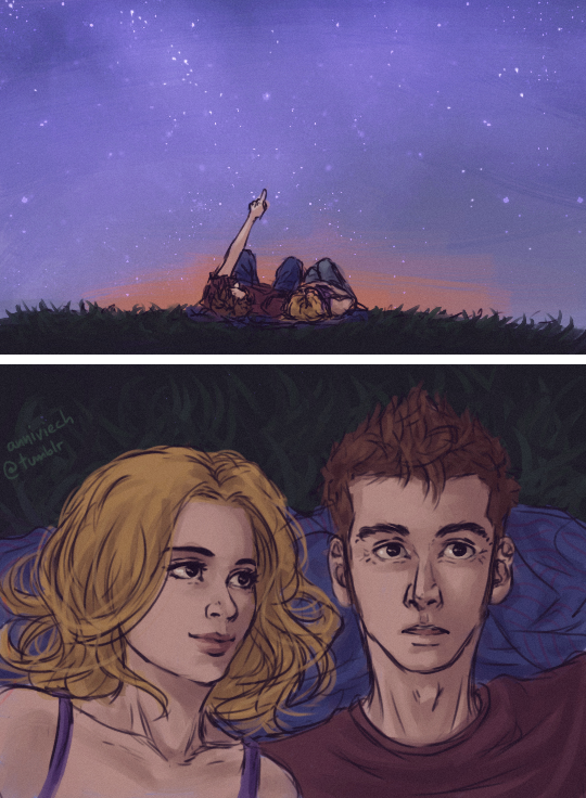 anniviech:  She could listen to him comparing the stars to the ones in their original