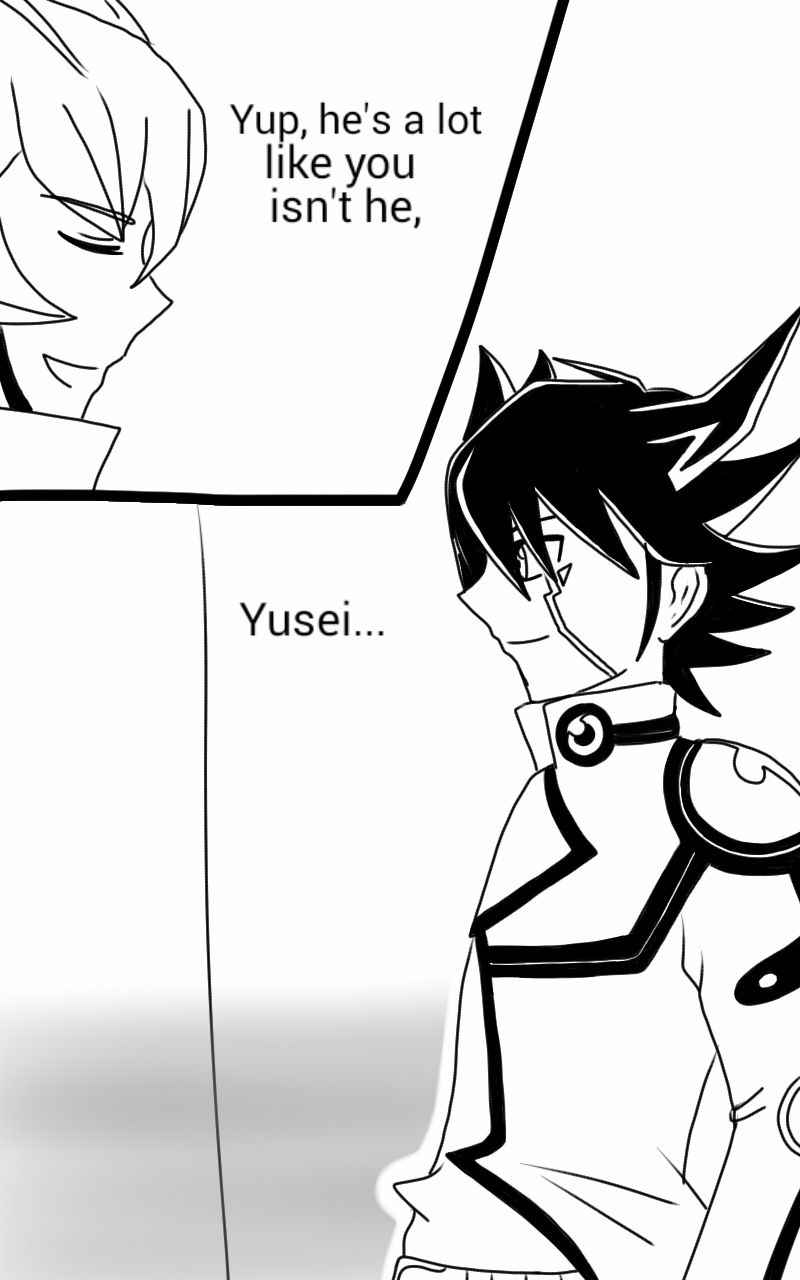 justanotherotakuandartist:  Alternate universe thing where Yusei was in Arc V. This