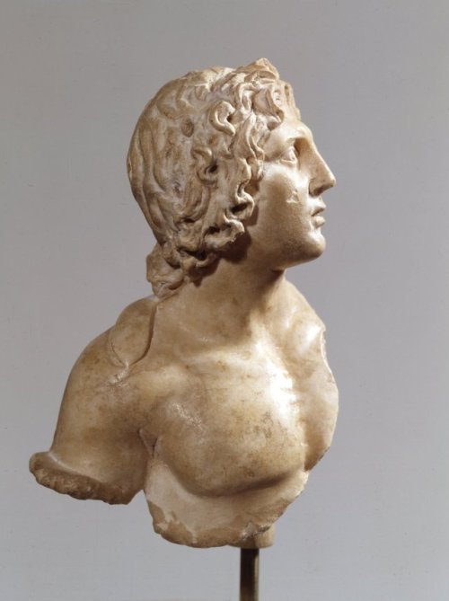 ganymedesrocks:Alexander the Great (356 - 323BC ), king of Macedonia from 336 BC), Brooklyn Museum ©