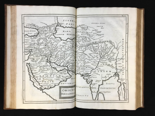 This book on Biblical history includes several maps on the Middle East and Asia. These two maps show