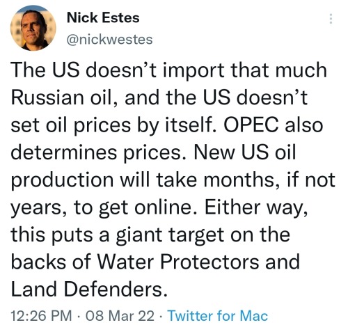 From Author And Revolutionary Nick Estes, Red Nation Movement