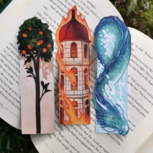 Priory bookmarks are restocked on my store now!