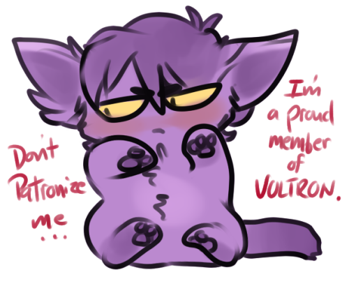 floret-art: Give me a pocket-sized Galra Keith kitty B)