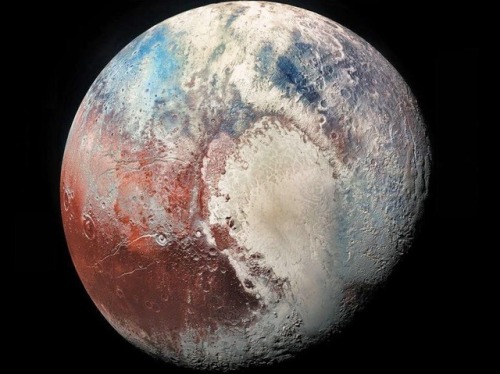 luciferlaughs:The latest and clearest photo ever captured of Pluto.