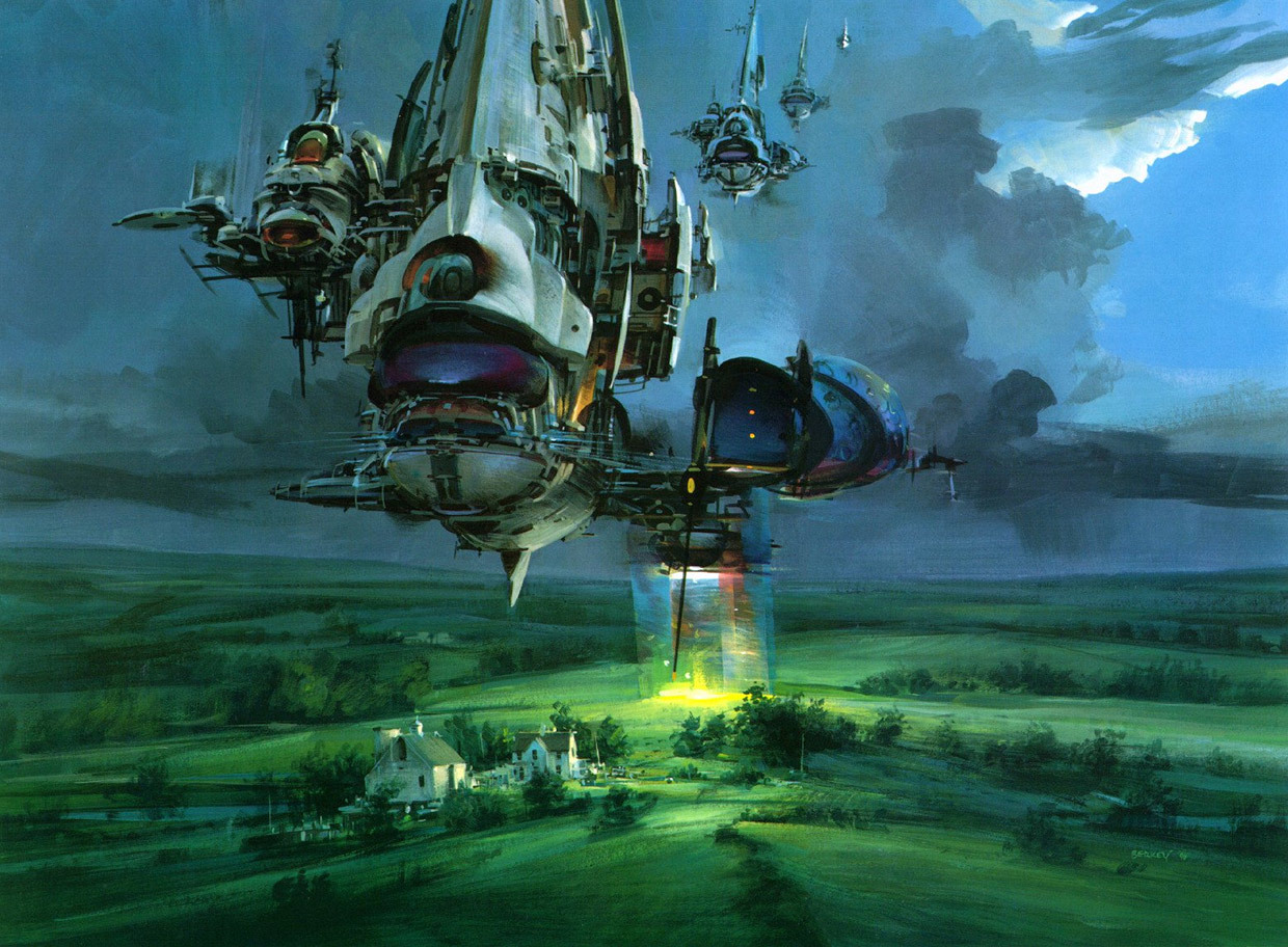 70sscifiart:  Works by John Berkey.