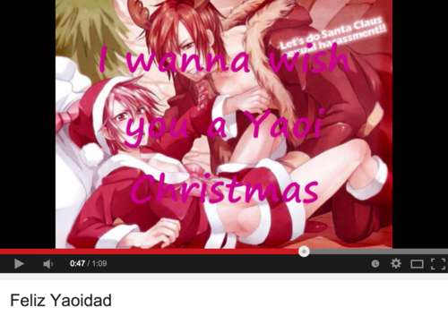 vixxtoobomb:  mom: would u mind turning on some christmas carols for us? me: sure!  