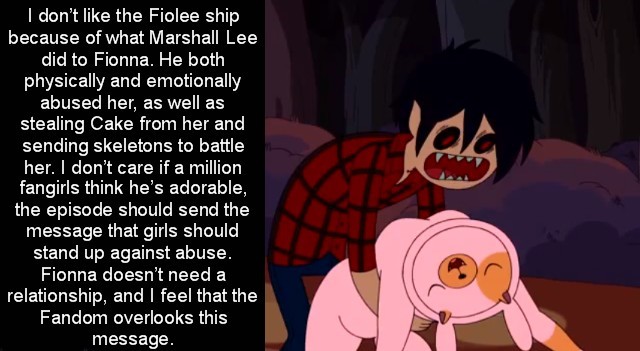 Adventure Time Confessions ❤ — “I HATE it when people ship Fionna with  Marshal...