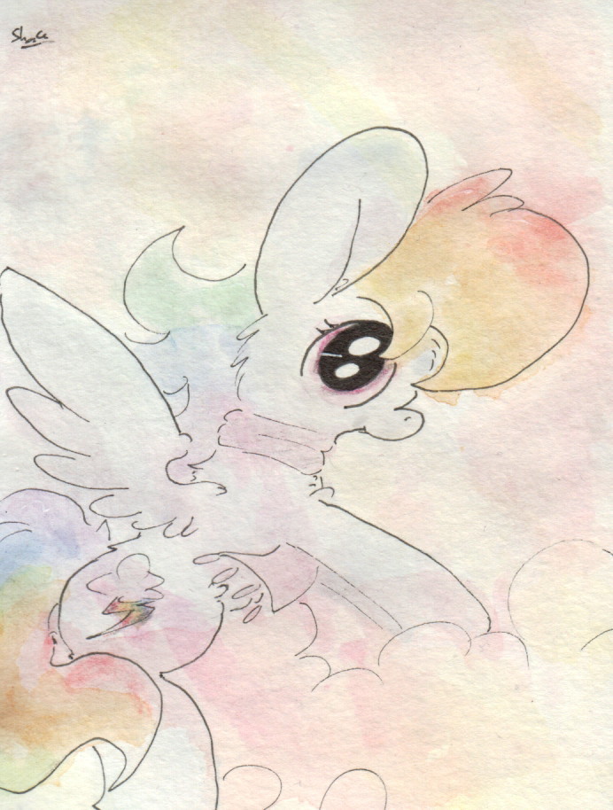 slightlyshade:Rainbow pony, everypony. =3