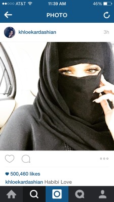 fakebalmain:  creamofmango:  soulsinsolidarity:  Wow if only racism didn’t exist I was Khloe Kardashian, then I would have been praised throughout high school for wearing hijab instead of being called terrorist for days and weeks and months living in