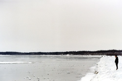 the lake froze last winter