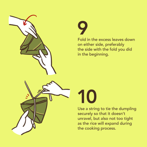 shirozen:How to wrap sticky rice dumpling (zongzi) for Dragon Boat Festival 