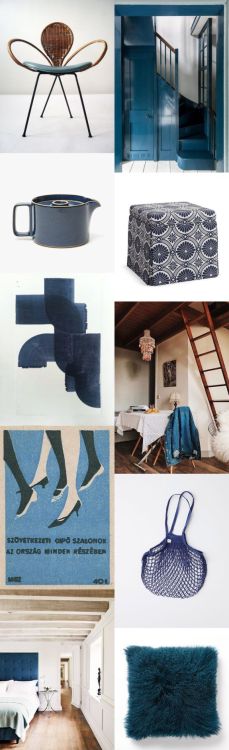 color story: winter blues.