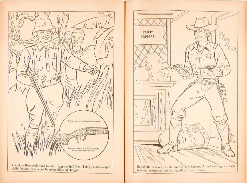 The Story of Guns Coloring Book (1940)