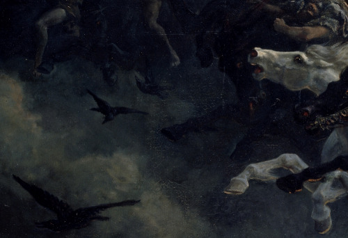 walpurgishall:Peter Nicolai Arbo “Asgardsreien / The wild Hunt of Odin”, 1872 