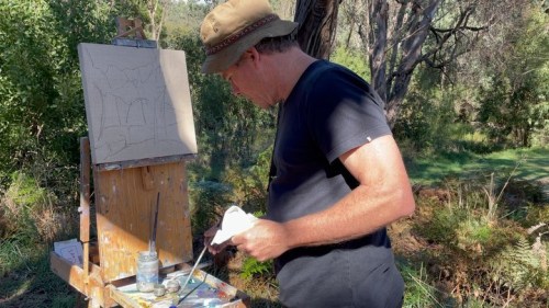 Just spent three wonderfull days of plein air painting from three wonderfull locations; Pulpit Rock 