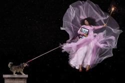 femmequeens:   Oprah as Glinda The Good Witch,