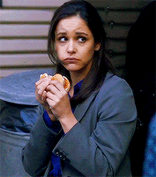 jonahsimms:Amy Santiago is the cutest detective/genius.