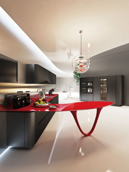 Hyper-modern kitchen’s are crazy