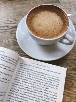 ablogwithaview:Two cappuccinos and 180 pages