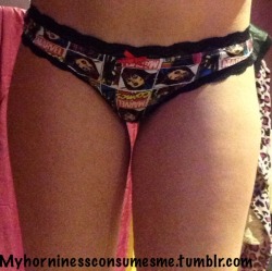 myhorninessconsumesme:  Marvel comic panties 