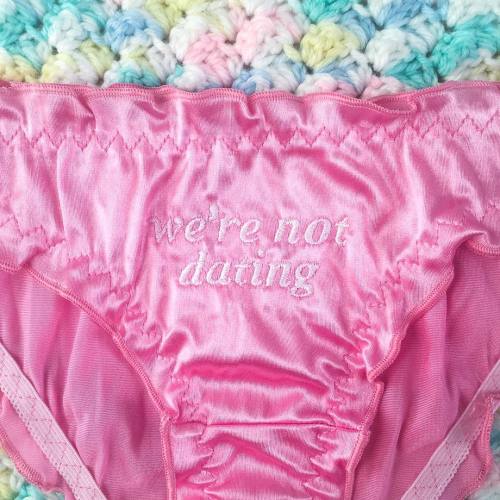 pervonthego:  We’re Not Dating 🙅 so many new socks and panties just dropped on @girlfriend_gallery 👭 take 15% off your order today only!! Use code: LEAPYEAR69 at check out 💕 can’t wait to see u babes in my designs 