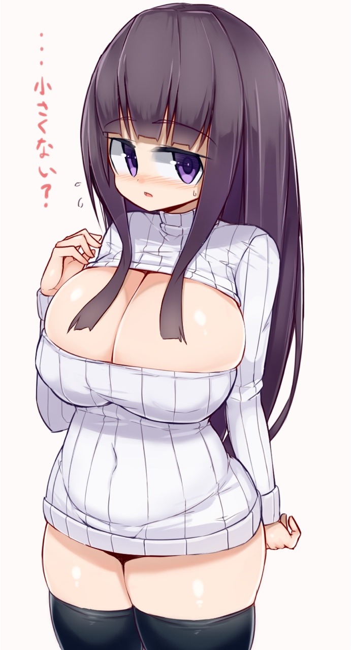 hentai-ecchi-lover:  http://hentai-ecchi-lover.tumblr.com   Request (boob sweater