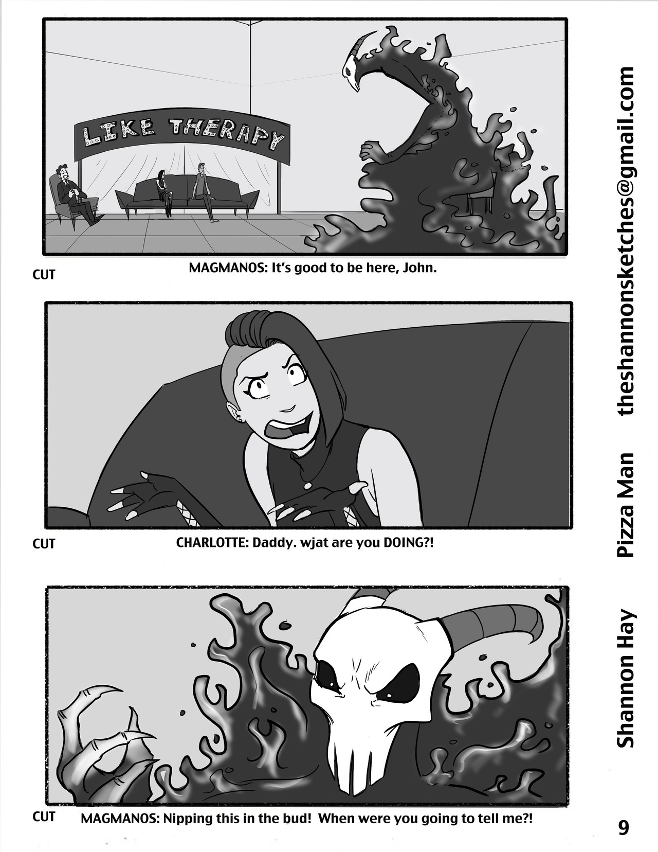 pyromania2014:  agentumbls:  haysketch: Magmanos Storyboards | full sequence  This