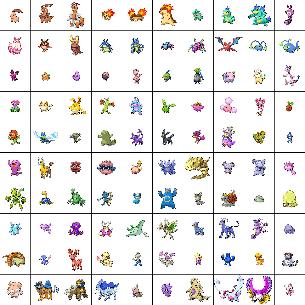 Pokemon Sprites On Tumblr