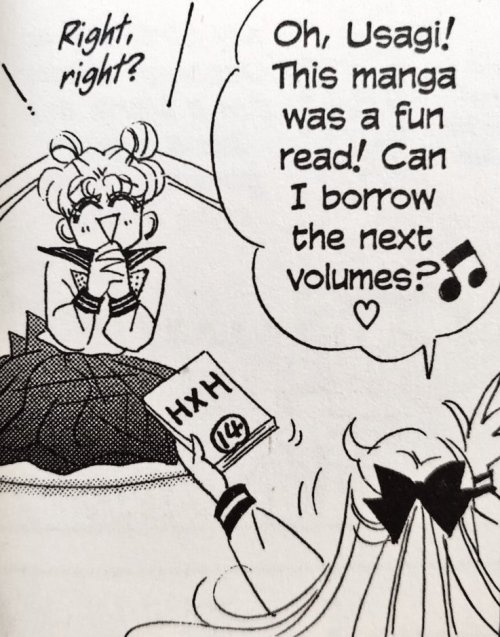 sailormoonsub:Hunter x Hunter is canon in the Sailor Moon universe