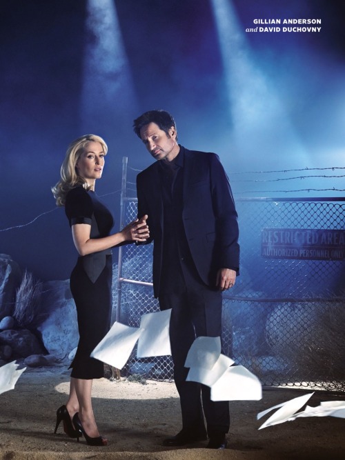 laurapalmerwalkswithme:David Duchovny and Gillian Anderson to Reprise Their Roles in New X-Files Eve