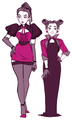 starpatches:  vampire sisters