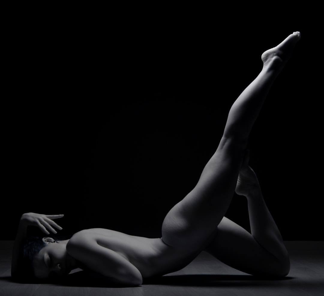 purerebelmodel:Continuing my quest for deeper back bends, further flexibility, and