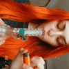 pourpaintmylove-deactivated2022:theworldweloveandhate:dope fucking hair!