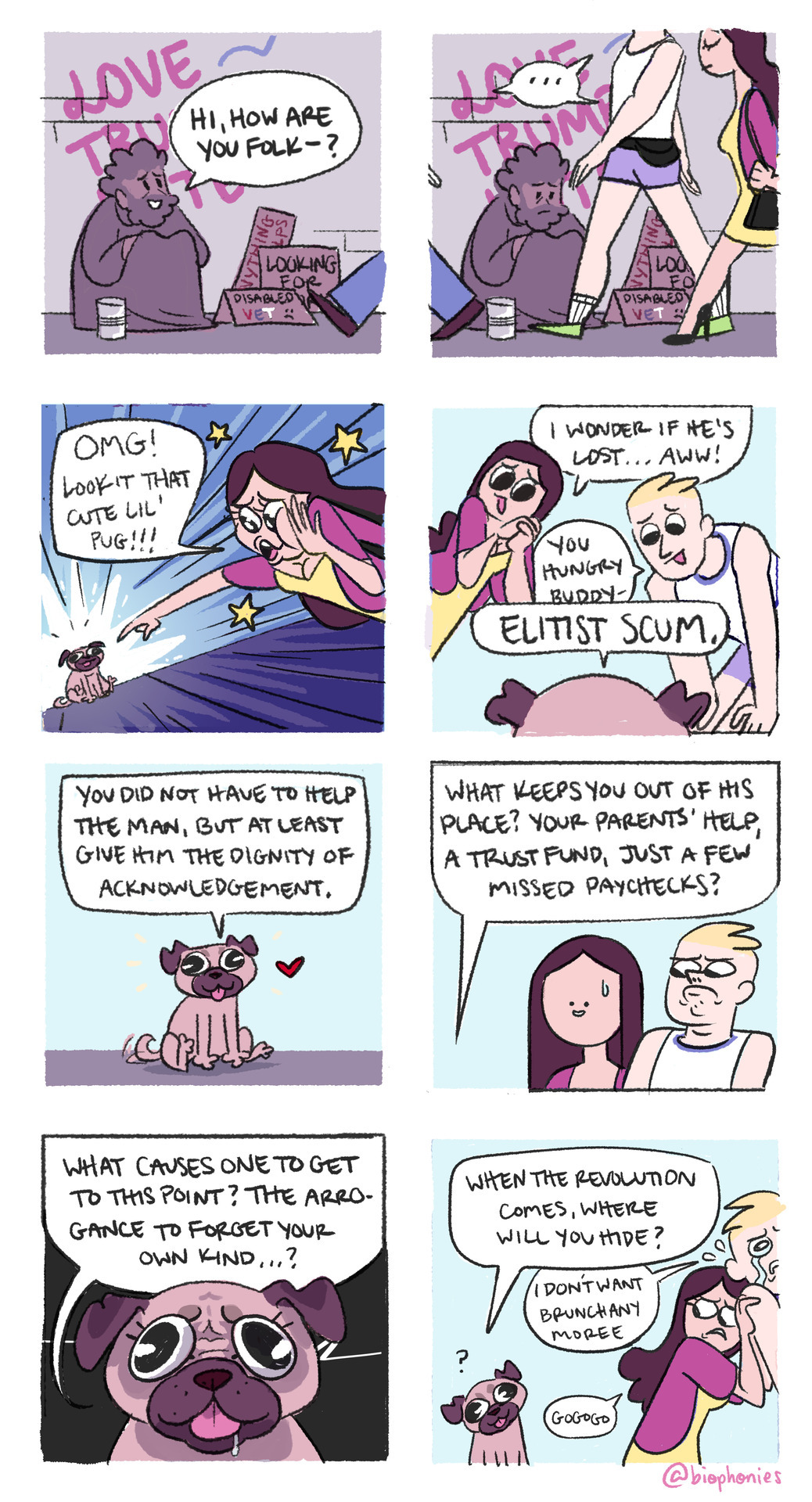 biophonies: friendly Sunday Funday reminder from the Proletariat Pug to at least