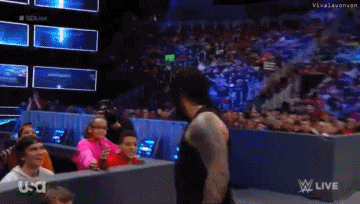 vivalavonvon:  Random gifs of The Usos from Smackdown 3/14/17