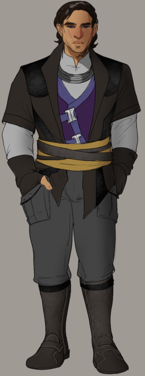 aerorwen: Aharon “Ari” Hayes; 23 | 6′4″Aharon is a beautiful man who works as a security guard/bounc