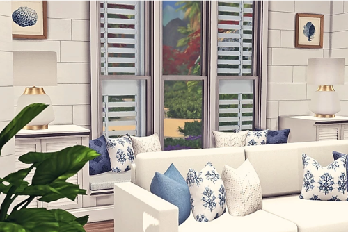 TS4: Bright coastal collection PART 1 by Sooky1 - Riviera Barstool, 21 Swatches, mesh by Pocci requi