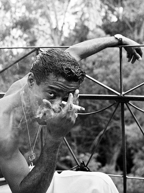 deforest: Sammy Davis, Jr. photographed by Bernie Abramson, c. 1955