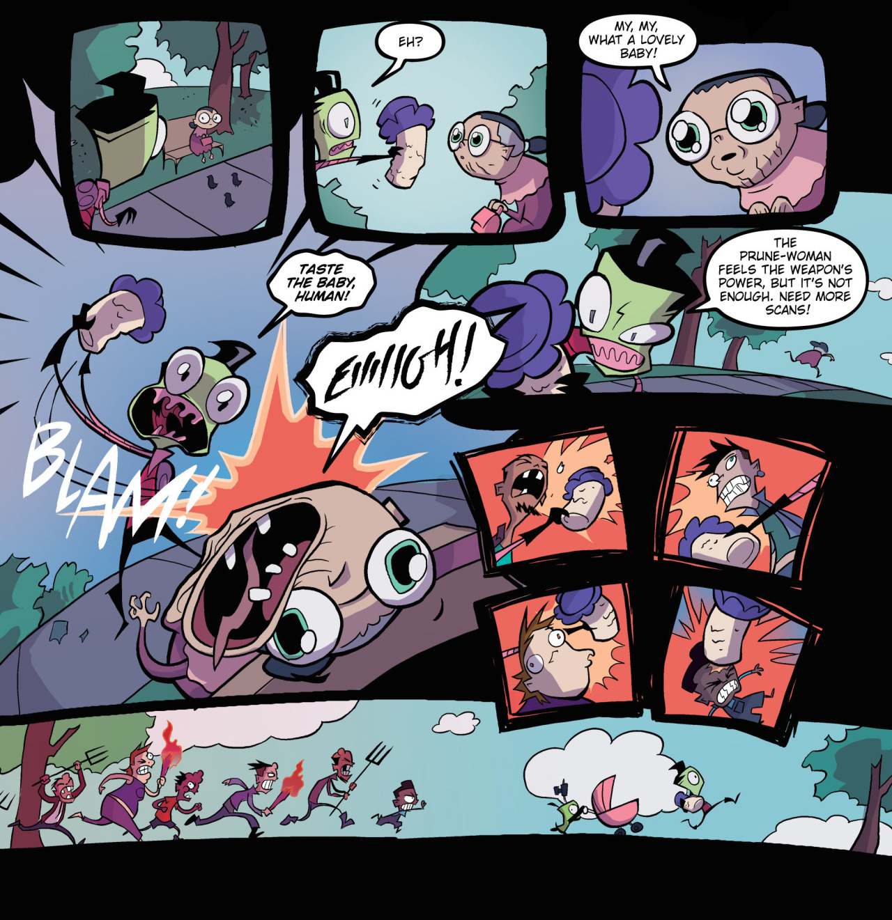 Why does Zim want people to taste his baby?!Find out when you buy a copy of Invader