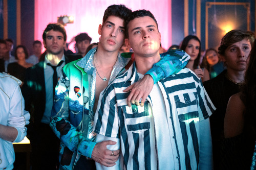 ARÓN PIPER &amp; MANU RÍOS as Ander &amp; Patrick (ELITE, season 4)