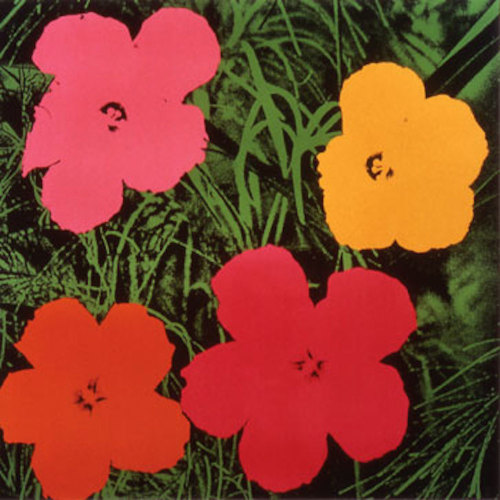 nobrashfestivity - Andy Warhol, Flowers, 1964-1967