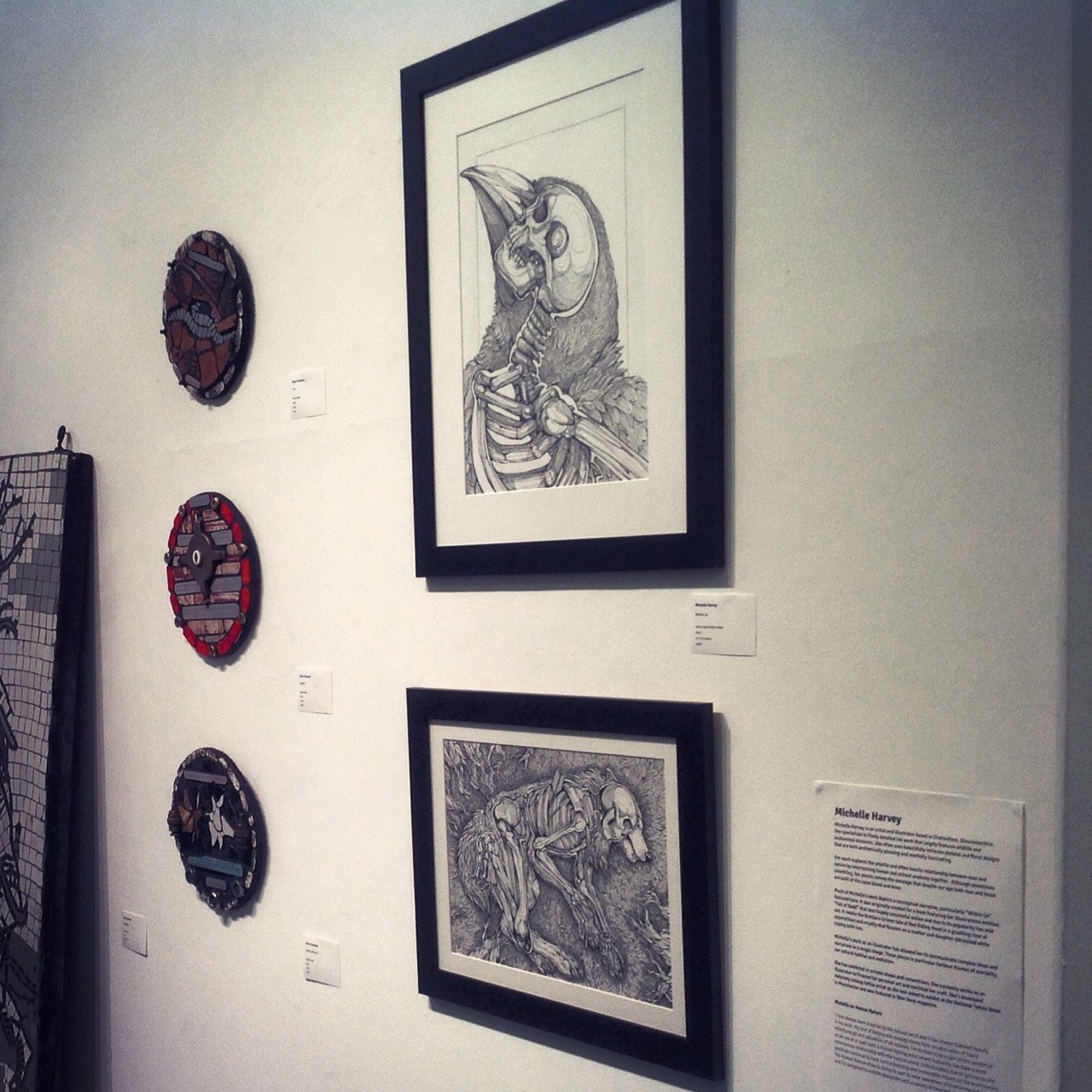 wolfskulljack:  My work is up and for sale at the Centrespace gallery in Bristol!