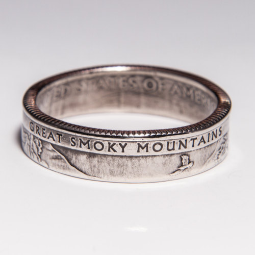 Great Smoky Mountains National Park Quarter - Rocky Top! rings