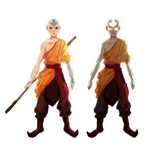 paunchsalazar:Avatar Aang I love and miss u