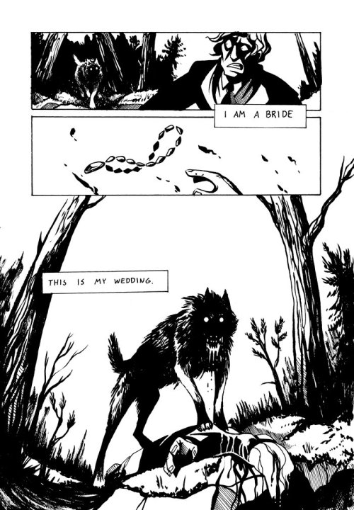 curlykoalas:sgbugaboo:fuckyeahcomicsbaby:A short comic inspired by Finnish werewolf folklore in whic