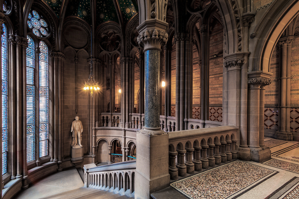 steampunktendencies:  Manchester Town Hall.  - vintagepales2